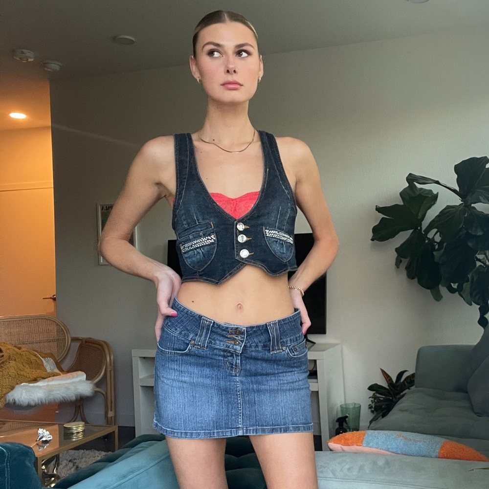 VINTAGE DENIM VEST